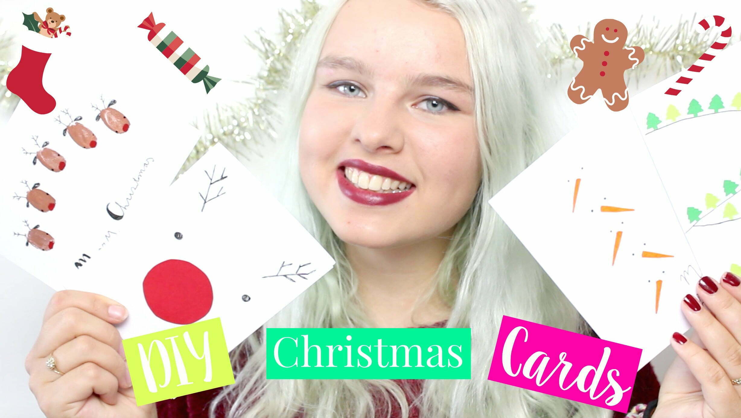 DIY Christmas cards #01!