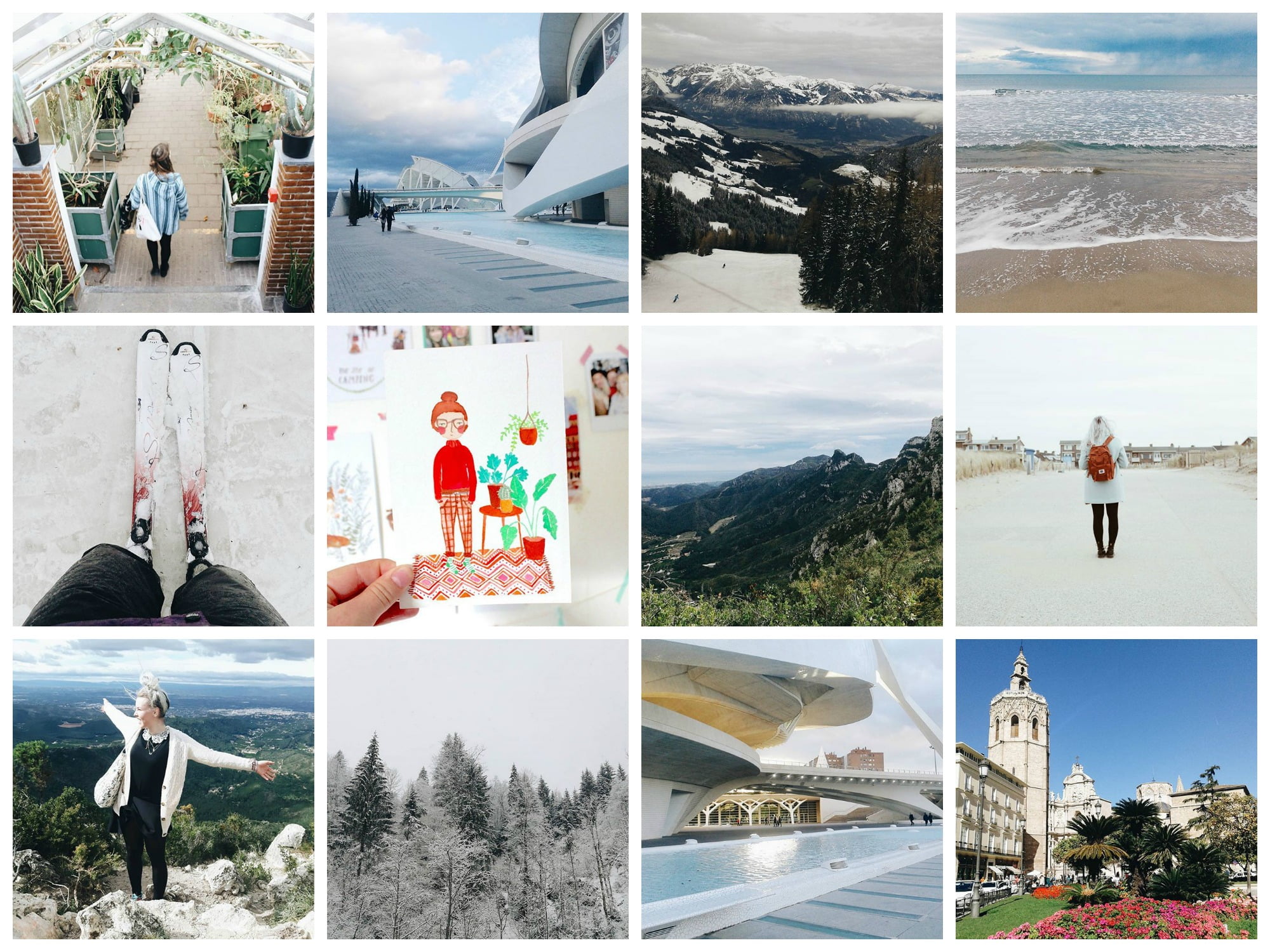 Photodiary Valencia & wintersport!