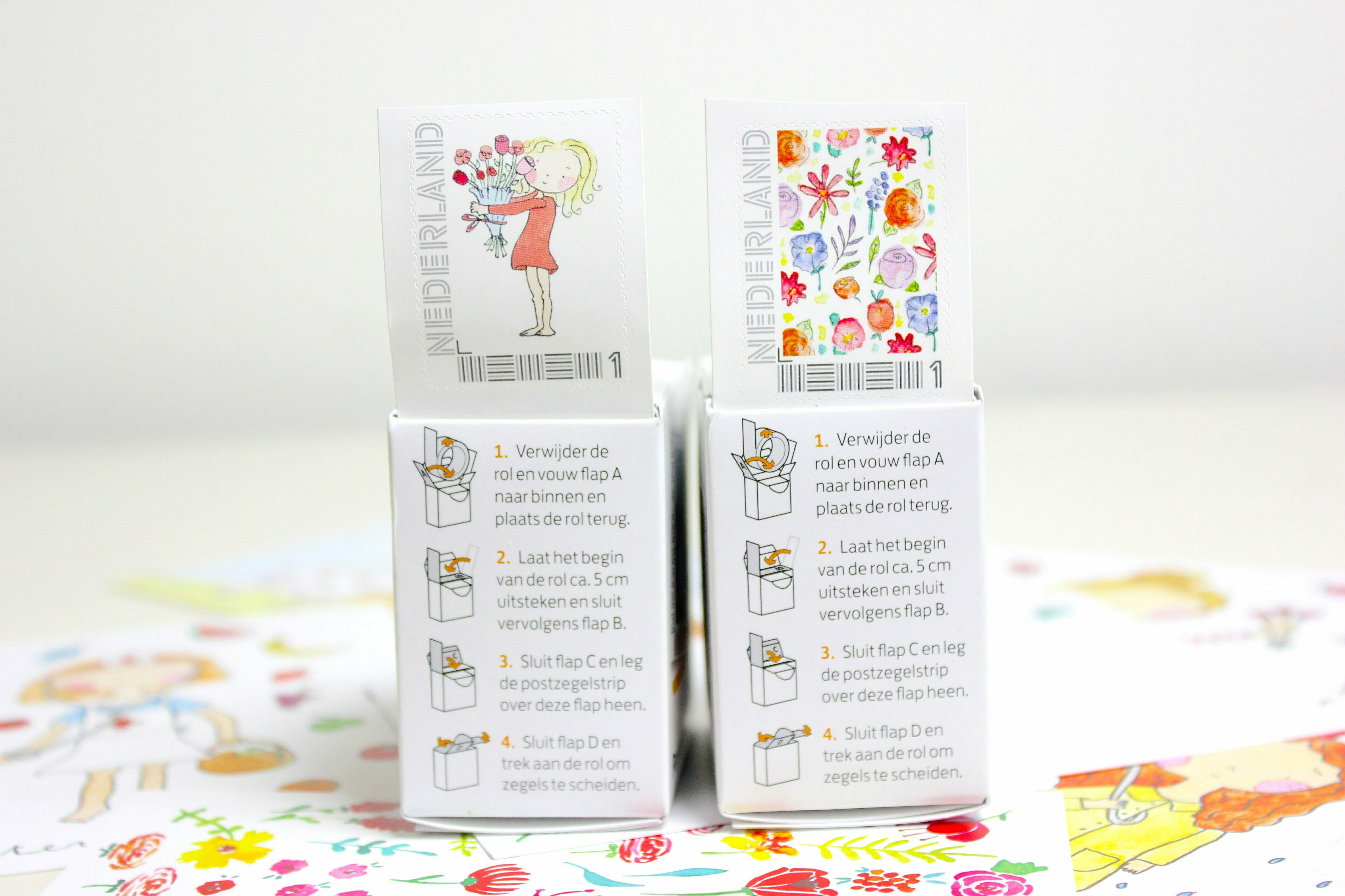 Eigen postzegels, nieuwe visitekaartjes & buttons!