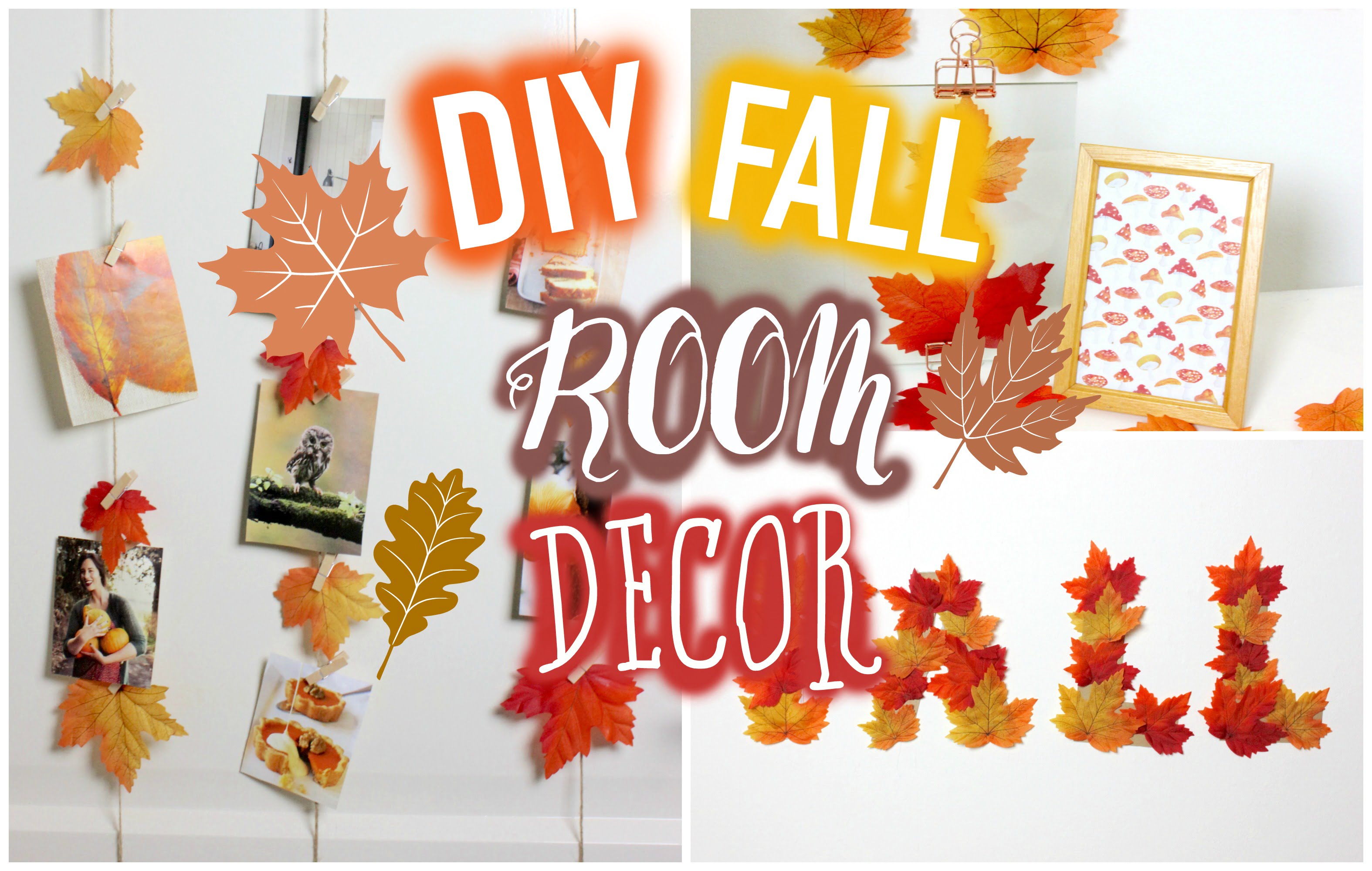DIY Fall/Autumn room decor!