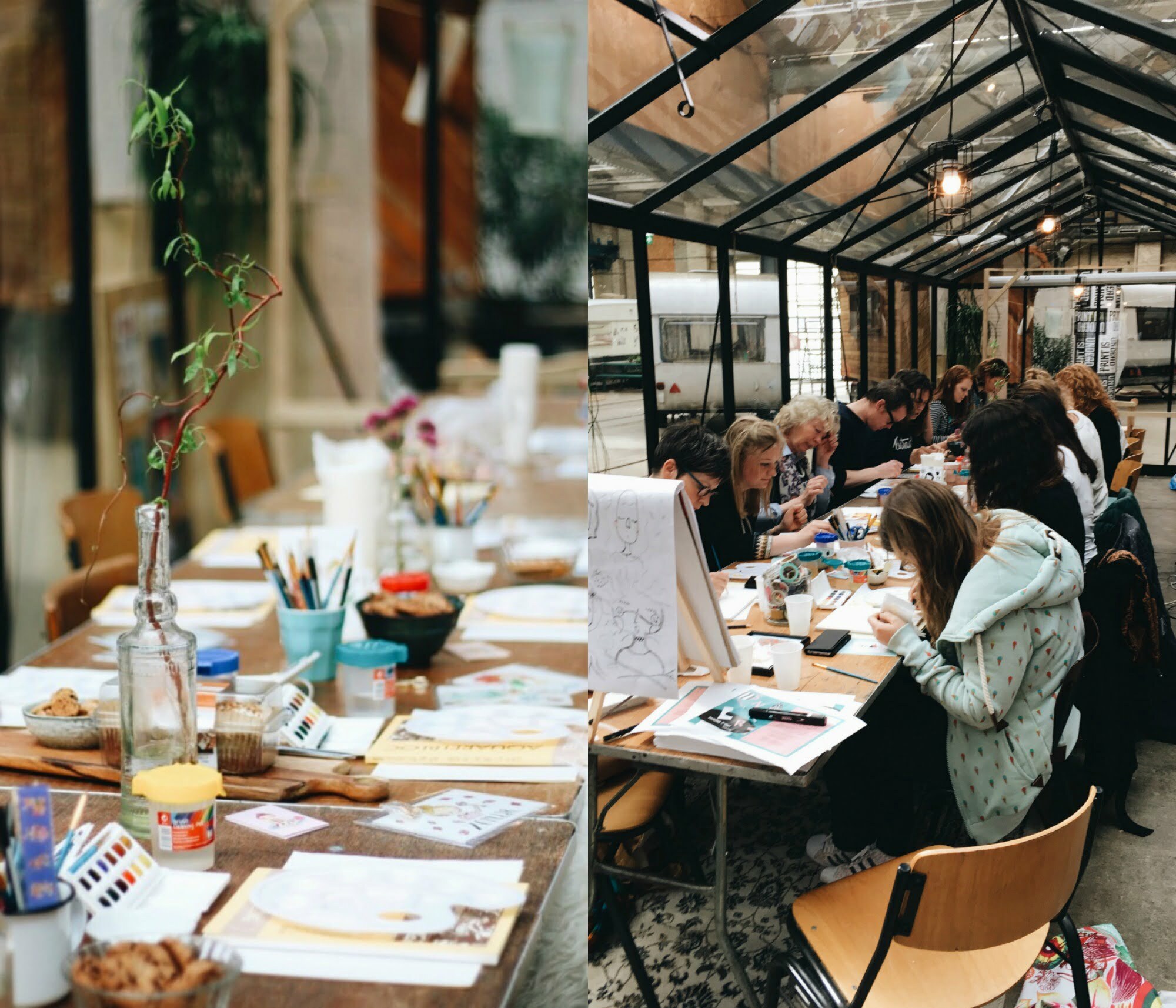 Ik gaf voor het eerst een workshop!