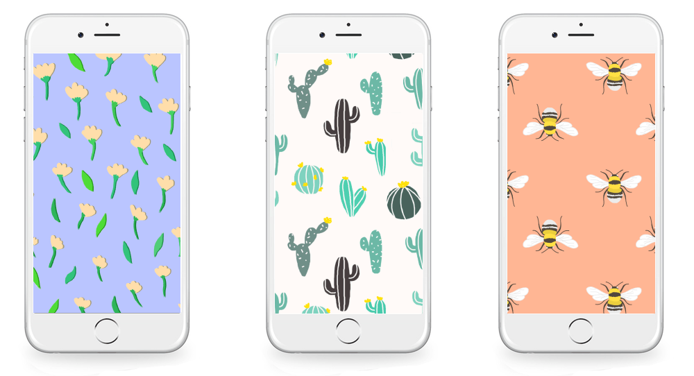 3 gratis achtergronden voor op je telefoon!