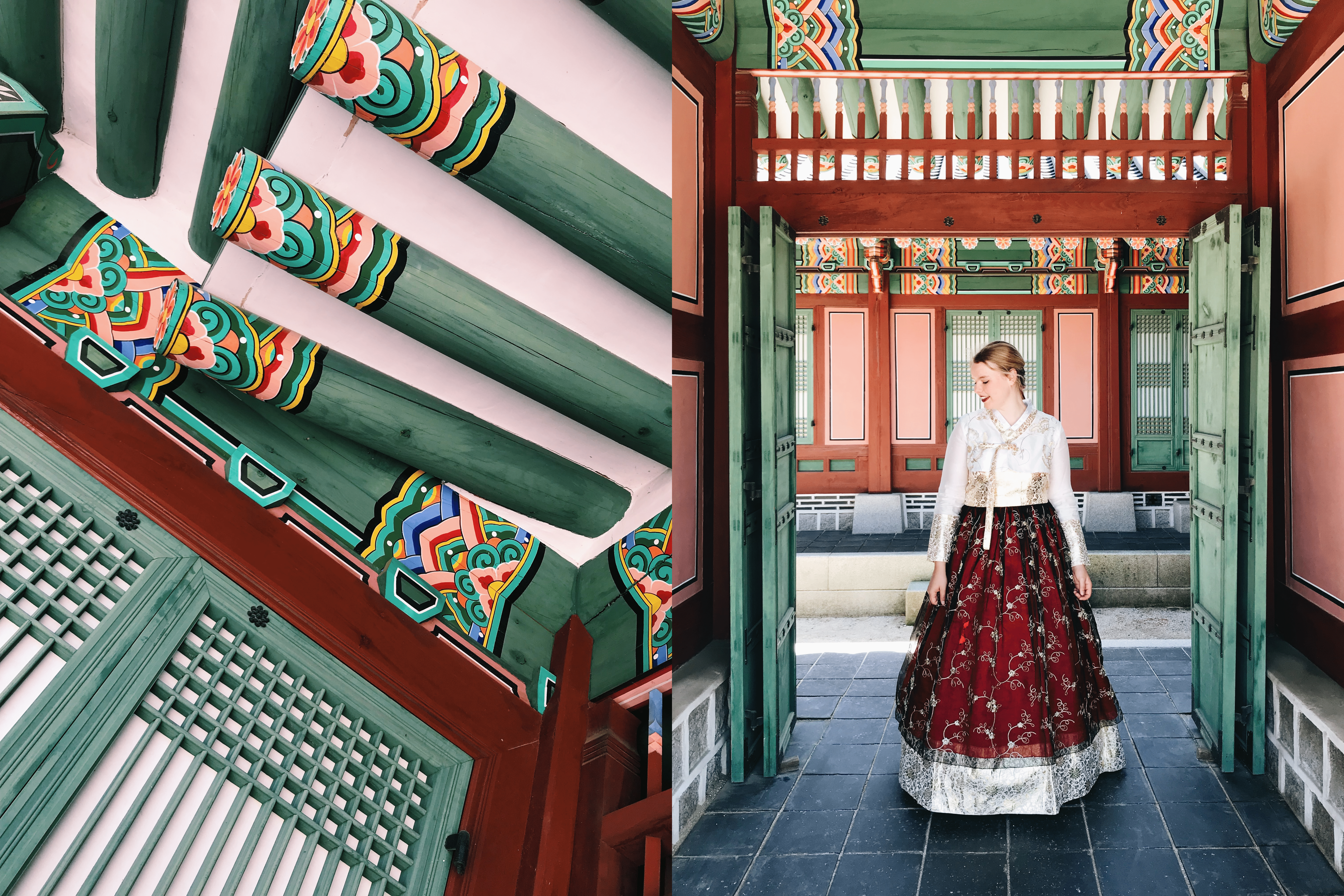 Traditionele kledij dragen / Zuid Korea