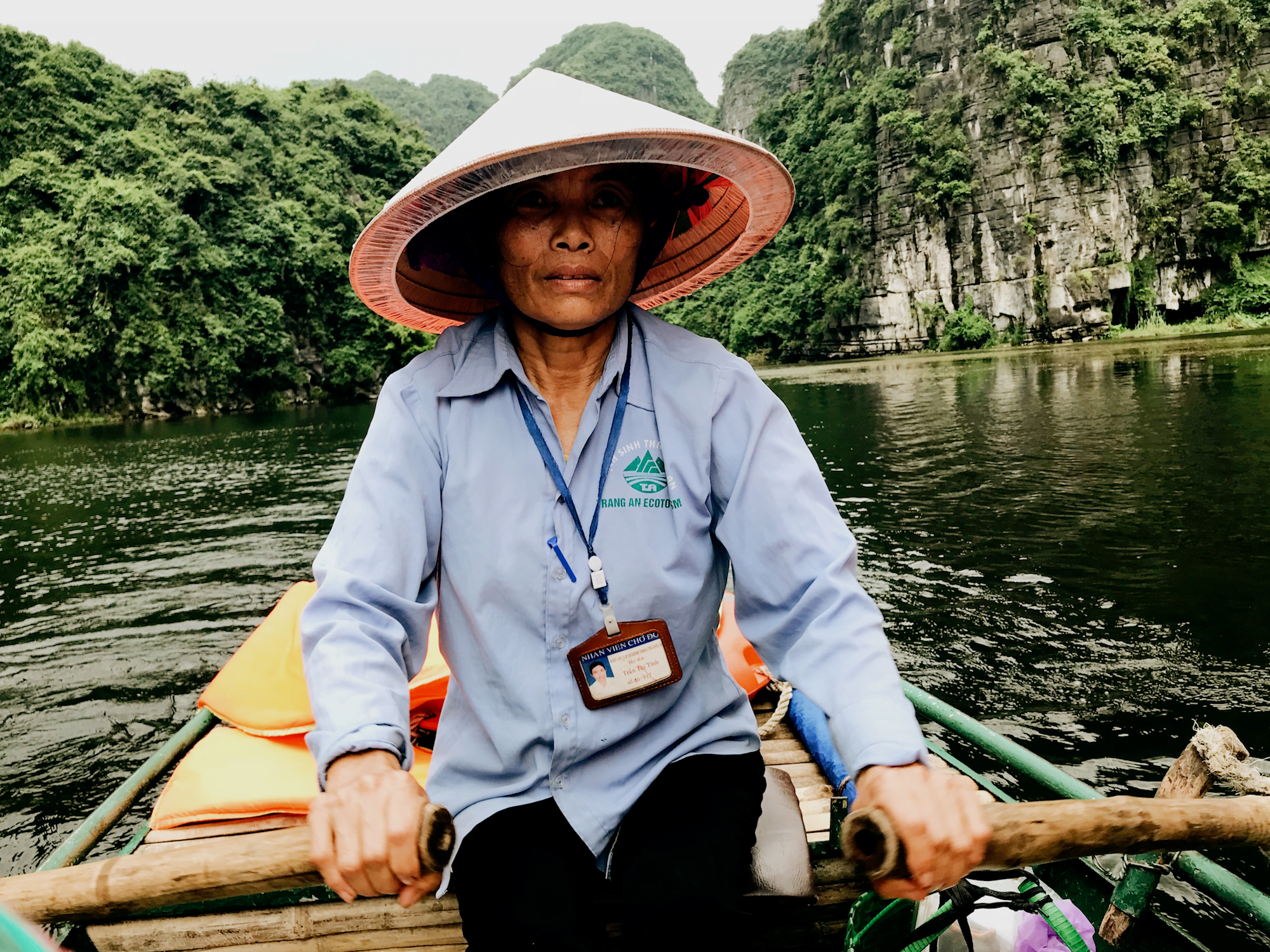 Scooter tocht door Ninh Binh / Vietnam