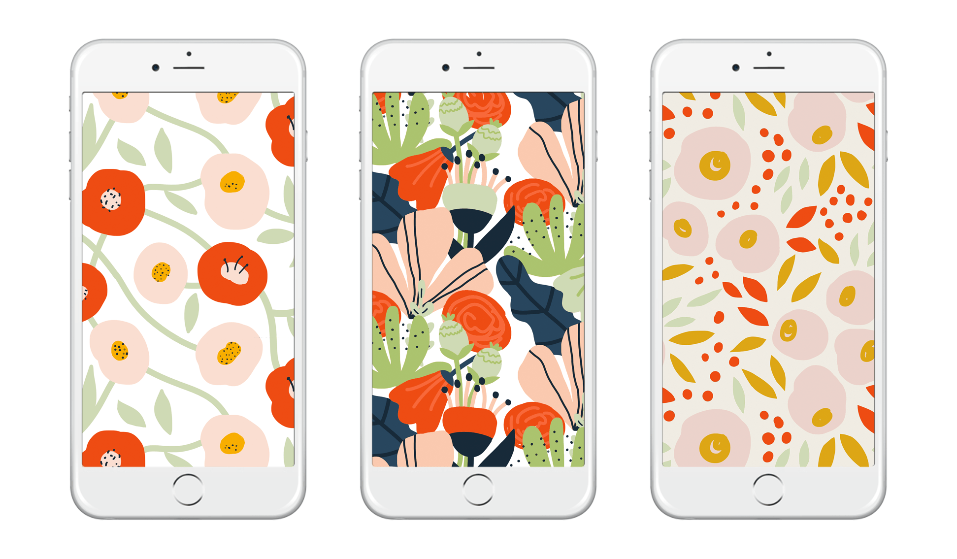 Bloemen telefoonachtergronden!