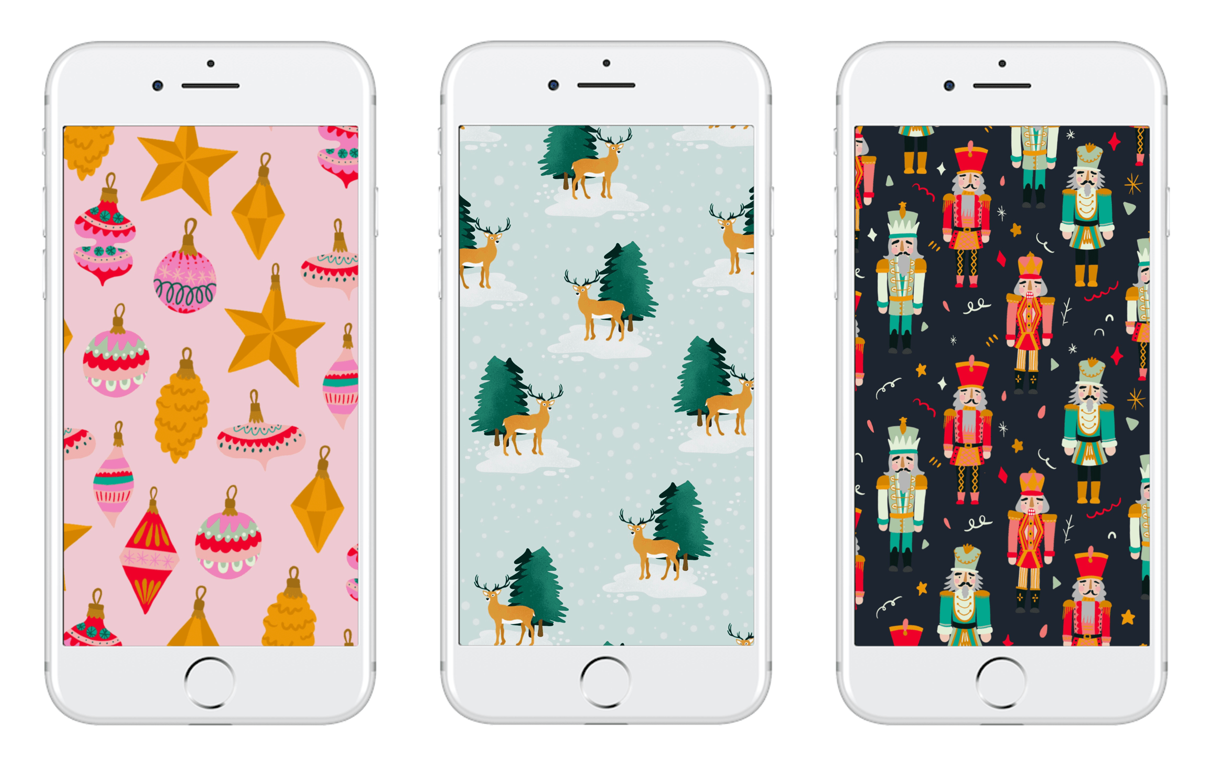 Kerst telefoonachtergronden!